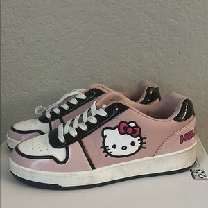 Hello Kitty Pink and Black Sneakers